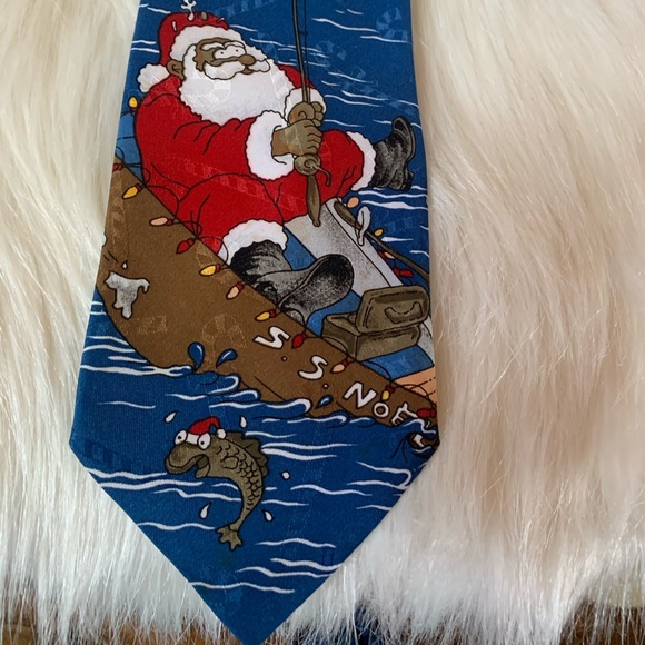 Hallmark Specialties Christmas Santa Tie - Picture 4 of 8